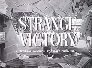 Strange Victory (1948) starring Alfred Drake on DVD on DVD